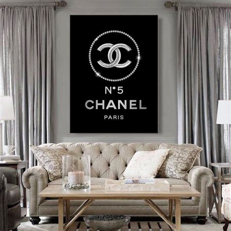 etsy chanel|Chanel wall pictures.